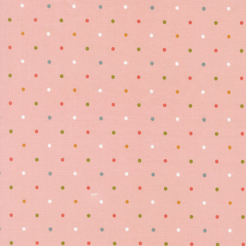 Moda Fabrics Wild Honey Lella Boutique Pink Carnation Pink Magic Dot Dot