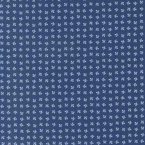 Moda Fabrics Blueprint Camille Roskelley Navy Blue Somerset