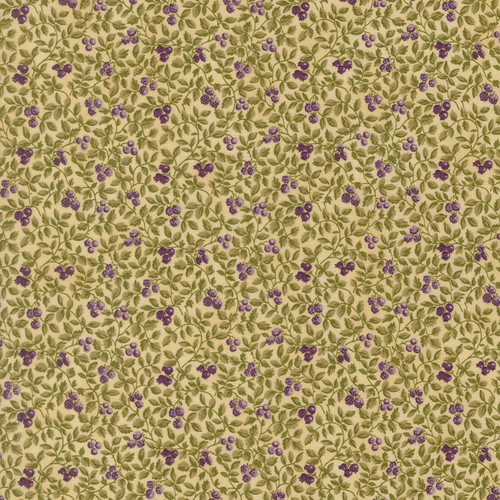 Moda Fabrics Collections Essence Howard Marcus Parchment Vines Berries Little Vine