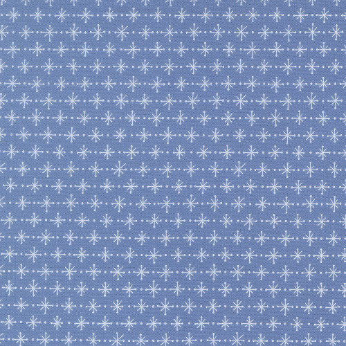 Moda Fabrics Rosie Fig Tree Co Twinkling Star  Blueberry Blue