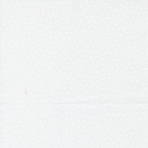 Moda Fabrics Blueprint Camille Roskelley White on White Starlight Stars