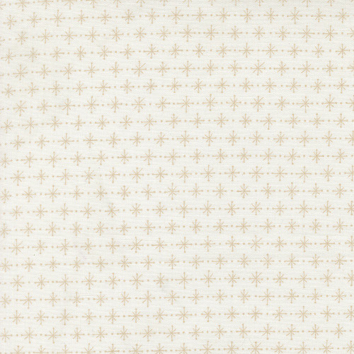Moda Fabrics Rosie Fig Tree Co Twinkling Star  Whipped Cream Garden Path White