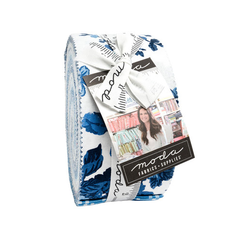 Moda Fabrics Blueprint Camille Roskelley Jelly Roll Strips