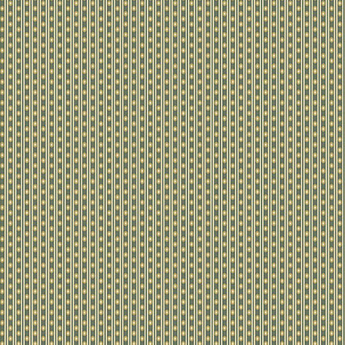 Andover Fabrics Always and Forever by Renee Nanneman Hunter Green Twine Diamond Stripe