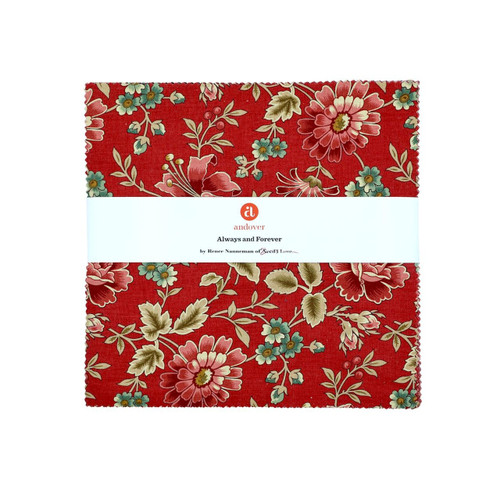 Andover Fabrics Always and Forever by Renee Nanneman Layer Cake 42 Ten Inch Squares