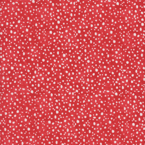 Wilmington Prints Fabrics Gnome and Garden Susan Winget Mushroom Dots Red