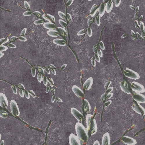 Henry Glass Fabrics Willow Wood 108 Inch Wide Quilt Backing Purple Grey