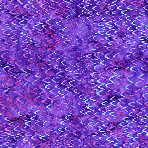 Timeless Treasures Fabrics Lilac Tonga Batiks Arrowheads Grape