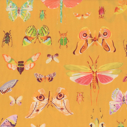 Windham Fabrics Tamara Kate Insectarium Amber On Display