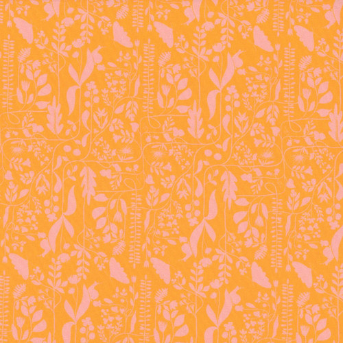 Windham Fabrics Tamara Kate Insectarium Orange Meander