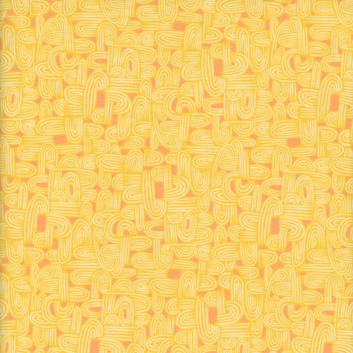 Windham Fabrics Tamara Kate Insectarium Yellow Tunneling