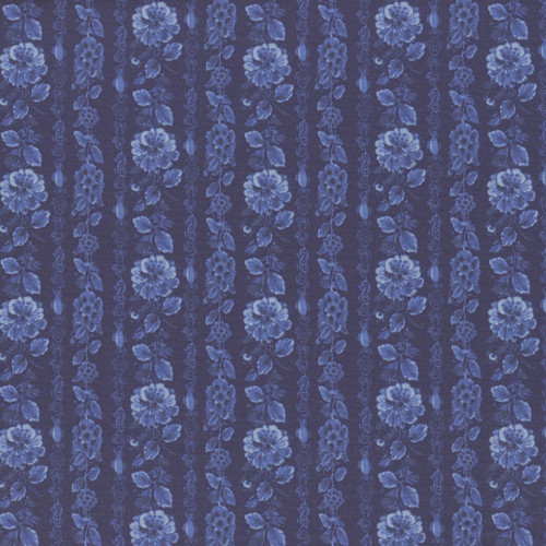 Windham Fabrics China Blue Whistler Studios Delft Blue Garden Rows