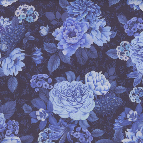Windham Fabrics China Blue Whistler Studios Delft Blue Blooming Blues