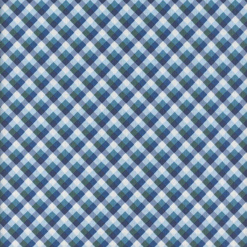 Windham Fabrics Front Porch Allison Harris Picnic Gingham Sky