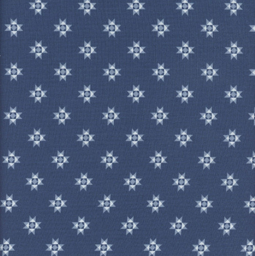 Windham Fabrics Front Porch Allison Harris Quilt Star Navy