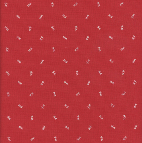 Windham Fabrics Front Porch Allison Harris Sprinkled Leaves Red