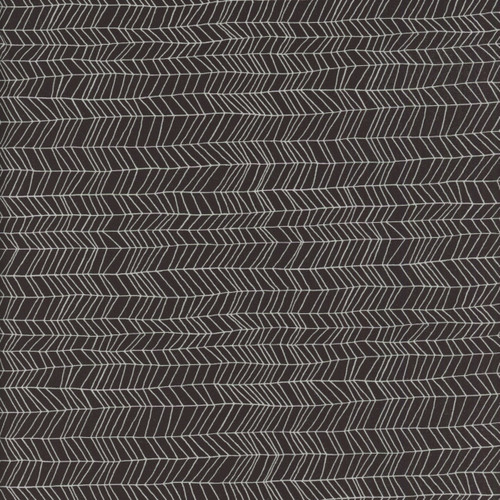 Windham Fabrics Pen & Petal Whistler Studios Black Herringbone