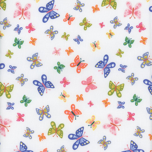 Windham Fabrics Rainbow Vale Whistler Studios Cloud Blue Butterfly Dreams