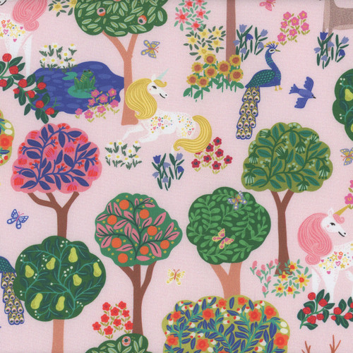 Windham Fabrics Rainbow Vale Whistler Studios Pale Pink Enchanted Woods