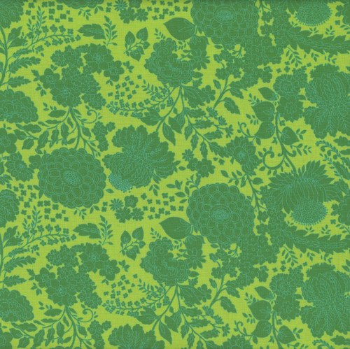 Windham Fabrics Sweet Talk Jennifer Paganelli Kim Lime Green