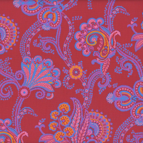 Windham Fabrics Sweet Talk Jennifer Paganelli Natalie Crimson Red