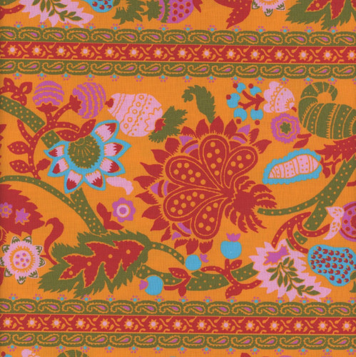 Windham Fabrics Sweet Talk Jennifer Paganelli Pauline Mandarin Orange