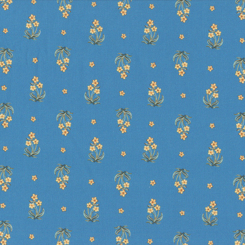 Windham Fabrics Tapestry Clare Therese Gray Powder Blue Posy