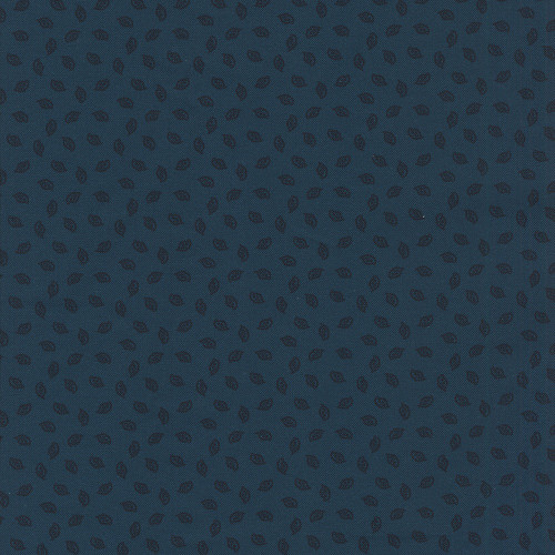 Windham Fabrics Tapestry Clare Therese Gray Prussian Blue Petite Paisley