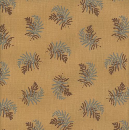 Windham Fabrics Thimbleweed Julie Hendricksen Ochre Green Fern