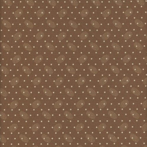 Windham Fabrics Thimbleweed Julie Hendricksen Cocoa Brown Thumbprint