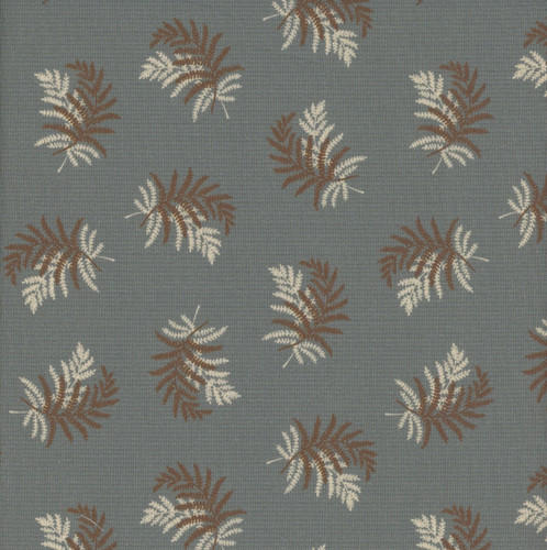 Windham Fabrics Thimbleweed Julie Hendricksen Slate Blue Fern
