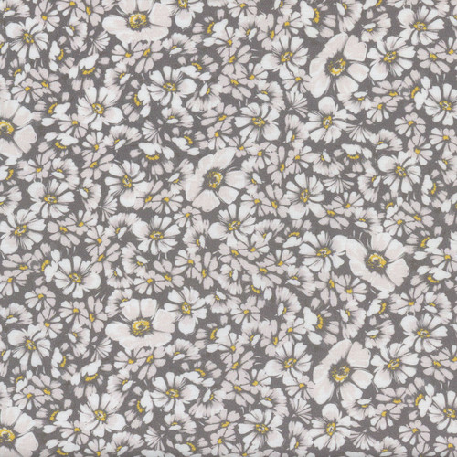Windham Fabrics Verona Whistler Studios Grey Allegra Blooms