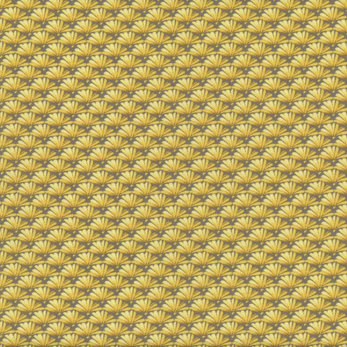 Windham Fabrics Verona Whistler Studios Yellow Fanned