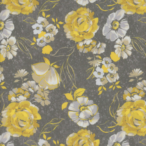 Windham Fabrics Verona Whistler Studios Grey Fiori