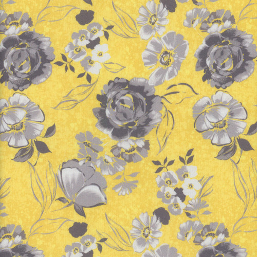 Windham Fabrics Verona Whistler Studios Yellow Fiori