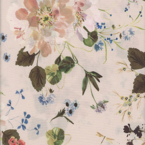 Windham Fabrics Bloomfield Kelly Ventura Shell Pink Cream Peony Garden