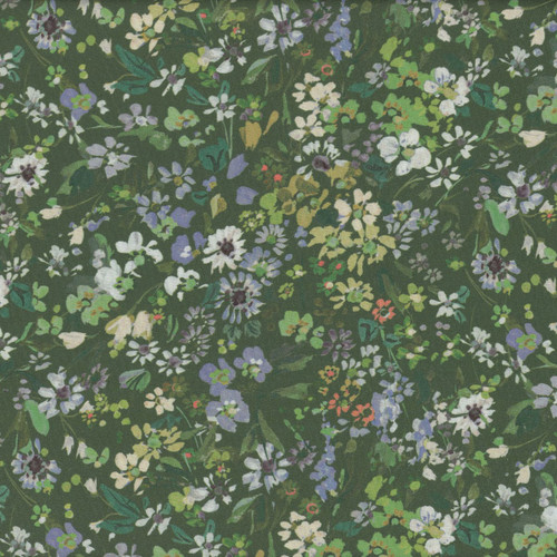 Windham Fabrics Bloomfield Kelly Ventura Forest Green Perennials