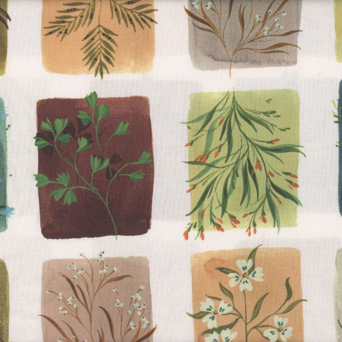 Windham Fabrics Bloomfield Kelly Ventura Linen Cream Tiny Botanicals