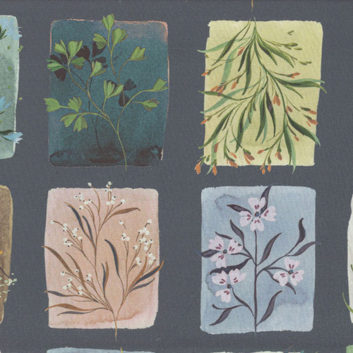 Windham Fabrics Bloomfield Kelly Ventura Indigo Blue Tiny Botanicals