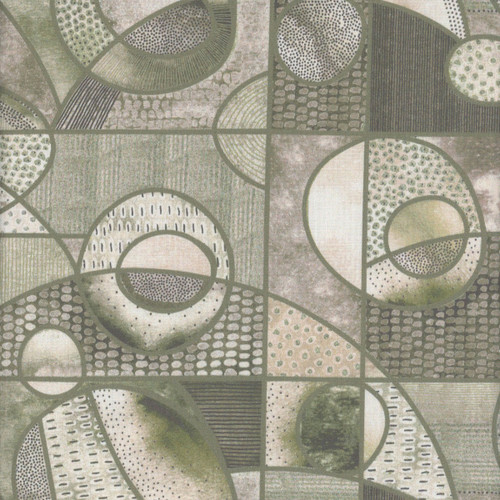 Windham Fabrics Flora & Form Essoldo Design Sage Green Orbit