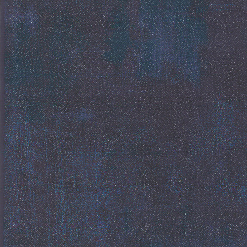 Moda Fabrics Grunge Glitter Peacoat