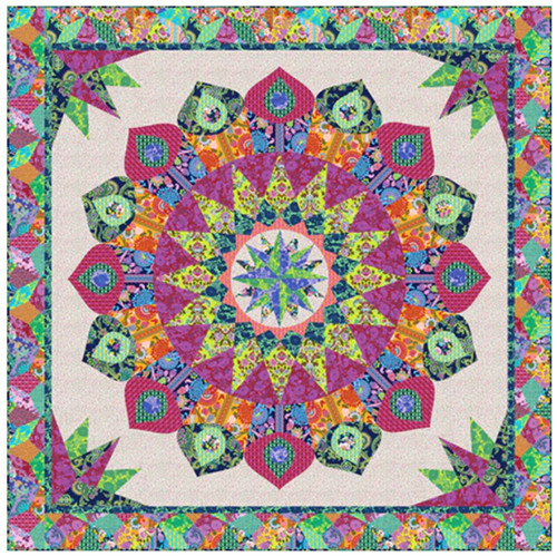 Windham Fabrics Sweet Talk Jennifer Paganelli Compass Confection Quilt Kit 77 by 77