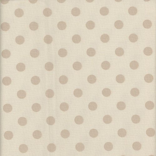 Andover Fabrics Quiltessential by Laundry Basket Quilts Large dot Ivory Cream