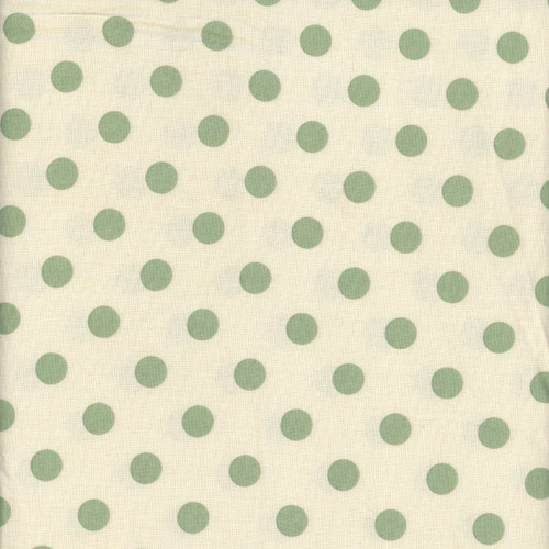Andover Fabrics Quiltessential by Laundry Basket Quilts Large dot Clover Green