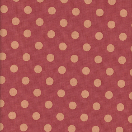 Andover Fabrics Quiltessential by Laundry Basket Quilts Large dot Monarch Orange Red