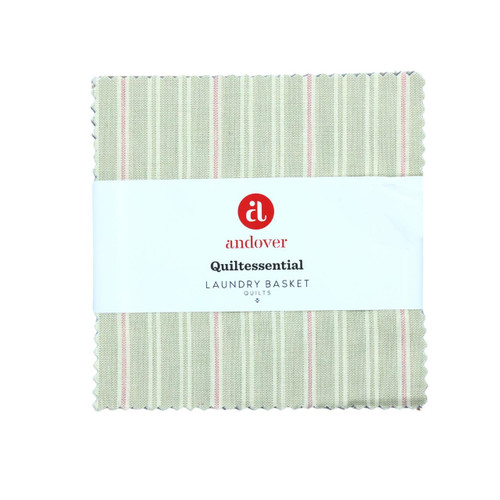 Andover Fabrics Quiltessential by Laundry Basket Quilts Charm Pack 42 Five Inch Squares