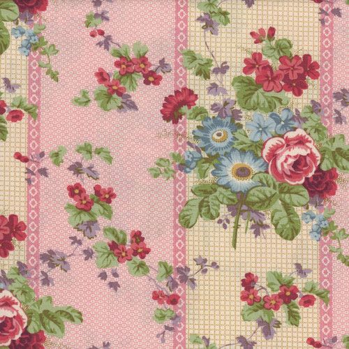 Andover Fabrics Ayla by Max & Louise Ayla Floral Bouquet Petal Pink