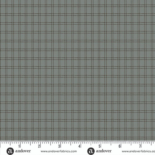 Andover Fabrics Jamestown by Jo Morton Tartan Indigo Blue