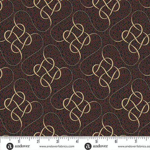 Andover Fabrics Jamestown by Jo Morton Four Winds Midnight Blue