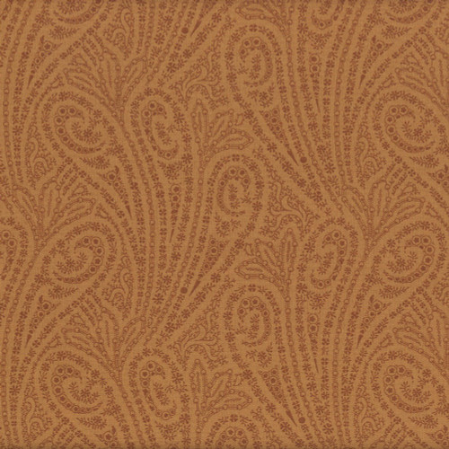 Andover Fabrics Grand Paisley by Jo Morton Grand Paisley Suede Brown